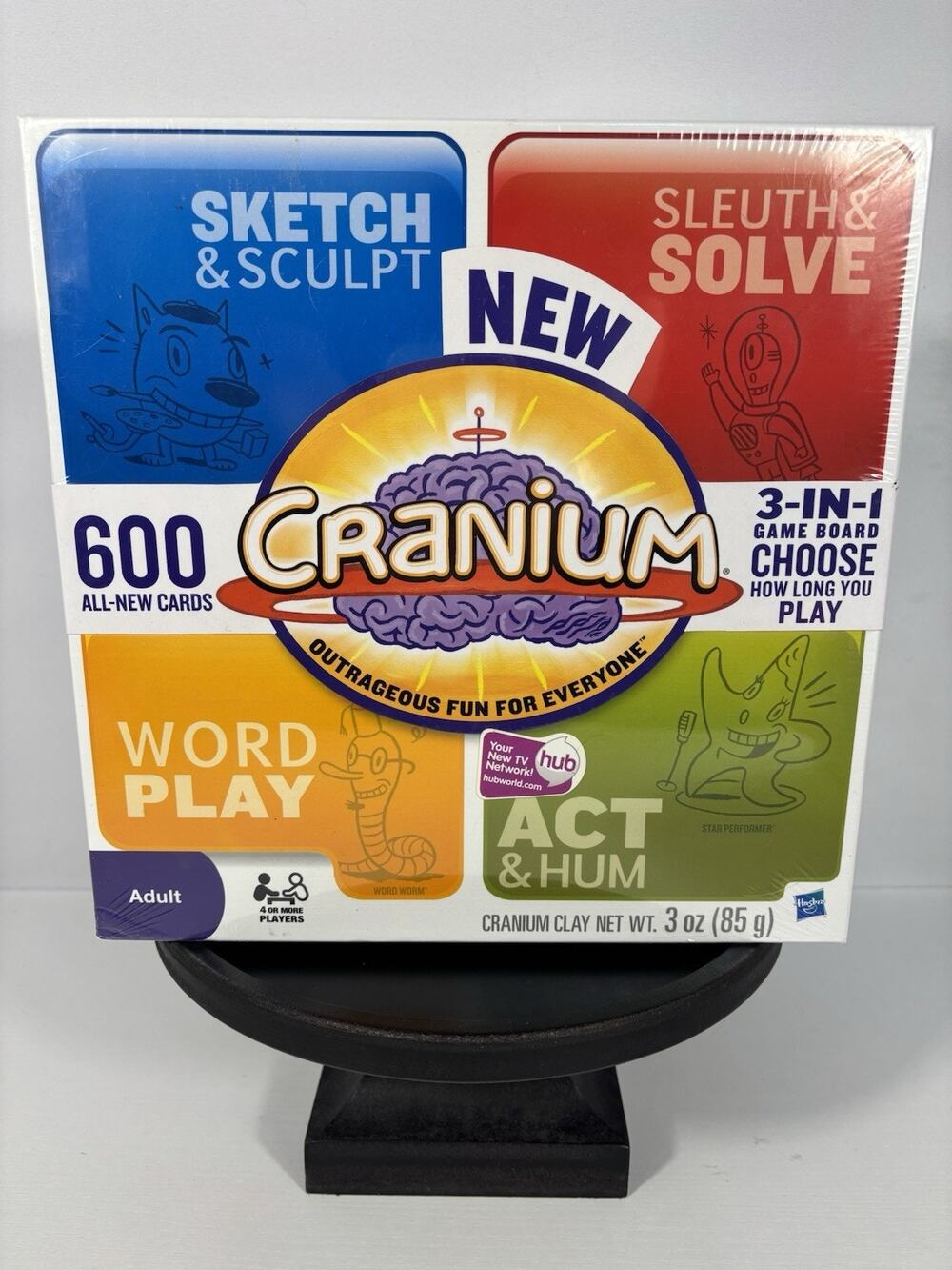 NEW! Cranium Board Game New Sealed 600 All New Cards Adult Party Game Hasbro